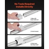 image:imageVEVOR Linear Rail 2PCS SBR201500mm Linear Slide Rail 4 PCS SBR20UU Bearing Block CNC Kit Linear Rails and Bearings Kit CNC Rails Linear Rail Set for Automated Machines and Equipment7874 x 189 x 197 in