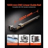 image:imageVEVOR Linear Rail Slide SFC201200mm 2 PCS 472 in1200mm SFC20 Guide Rails 4 PCS SC20 Slide Blocks 4 PCS Rail Supports Linear Rails and Bearings Kit for Automated Machines CNC DIY Project1610 x 260 x 90 mm