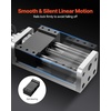 image:imageVEVOR Linear Rail Slide SFC201200mm 2 PCS 472 in1200mm SFC20 Guide Rails 4 PCS SC20 Slide Blocks 4 PCS Rail Supports Linear Rails and Bearings Kit for Automated Machines CNC DIY Project245  120  75 mm