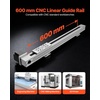image:imageVEVOR Linear Rail Slide SFC201200mm 2 PCS 472 in1200mm SFC20 Guide Rails 4 PCS SC20 Slide Blocks 4 PCS Rail Supports Linear Rails and Bearings Kit for Automated Machines CNC DIY Project985  170  85 mm