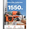 image:imageVEVOR Mag Drill Press 1300W 157 Boring Diameter 2922lbf Power Portable Magnetic Drill 810 PRM Electric Drilling Machine for Metal Surface Industrial and Home ImprovementW 2  NEW