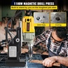 image:imageVEVOR Magnetic Drill 1400W Motor 16 in Boring Diameter 2810 lbf Portable Electric Mag Drill Press with 11 Coring Bits 800 RPM Speed Drilling Machine for Metal Surface Home Improvement Industry12pcs