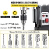 image:imageVEVOR Magnetic Drill 1400W Motor 16 in Boring Diameter 2810 lbf Portable Electric Mag Drill Press with 11 Coring Bits 800 RPM Speed Drilling Machine for Metal Surface Home Improvement Industry7 pcs