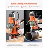 image:imageVEVOR Magnetic Drill Press 1400 W 2 inch Boring Diameter 0750 RPM Speed Reversible Direction Mag Drill Press with 6 Core Bits Electric Drilling Machine for Industrial and Home ImprovementTube Drill  26Pcs