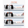image:imageVEVOR Magnetic Drill Press 1400 W 2 inch Boring Diameter 0750 RPM Speed Reversible Direction Mag Drill Press with 6 Core Bits Electric Drilling Machine for Industrial and Home ImprovementTube Drill  2 