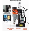 image:imageVEVOR Magnetic Drill Press 1550 W 24 in Boring Diameter 2922 lbf Power Mag Drill Press 0600 RPM Adjustable Speed Morse Taper M3M16 Tapping for Metal Surface Industrial and Home ImprovementW 24