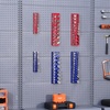 image:imageVEVOR Magnetic Socket Organizer Set 6PCS Socket Holder 14 38 amp 12 Metric SAE Socket Trays with Clear Labels Hold up to 143PCS Standard amp Deep Sockets Blue amp Red Sockets Not IncludedBlue  Red