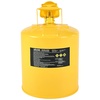 image:imageVEVOR Mental Container 5 Gallon Type I Yellow Metal Container for Liquid Material with Stainless Steel Flame Arrester SelfClosing Lid amp PE Funnel Carbon Steel Flammable Saving with Handle