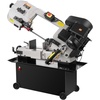 image:imageVEVOR Metal Horizontal Band Saw 7 x 12 in Rectangular Cutting Capacity 110220V Vertical Cutting Bandsaw with 11 kW Motor 045 Angle Adjustment Variable Speed for Metal Wood and PlasticFixed Base