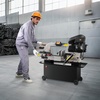 image:imageVEVOR Metal Horizontal Band Saw 7 x 12 in Rectangular Cutting Capacity 110220V Vertical Cutting Bandsaw with 11 kW Motor 045 Angle Adjustment Variable Speed for Metal Wood and PlasticFixed Base