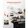 image:imageVEVOR Metal Horizontal Band Saw 7 x 12 in Rectangular Cutting Capacity 110220V Vertical Cutting Bandsaw with 11 kW Motor 045 Angle Adjustment Variable Speed for Metal Wood and PlasticFixed Base