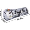 image:imageVEVOR Metal Lathe 210x720 Mini Lathe Machine 2500 RPM Variable Speed Change 750W Precision Mini Lathe Metal Working Lathe with Brushless Motor Milling Machine for Various Metal Turning210x800