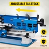 image:imageVEVOR Metal Lathe 7x12 Precision Bench Top Mini Metal Lathe 550W Variable Speed 502500 RPM Nylon Gear Movable Lamp for Precision Parts Processing712 in