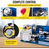image:imageVEVOR Metal Lathe 7x12 Precision Bench Top Mini Metal Lathe 550W Variable Speed 502500 RPM Nylon Gear Movable Lamp for Precision Parts Processing712 in