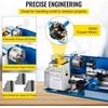 image:imageVEVOR Metal Lathe 7x12 Precision Bench Top Mini Metal Lathe 550W Variable Speed 502500 RPM Nylon Gear Movable Lamp for Precision Parts Processing712 in