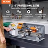 image:imageVEVOR Metal Lathe 83 x 295 Benchtop Metal Lathe 02500 RPM Continuously Variable Speed 750W Brushless Motor Metal Gears with LCD Display Metal Lathe Machine7 1378
