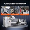 image:imageVEVOR Metal Lathe 83 x 295 Benchtop Metal Lathe 02500 RPM Continuously Variable Speed 750W Brushless Motor Metal Gears with LCD Display Metal Lathe Machine83 295
