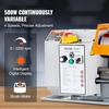 image:imageVEVOR Metal Lathe 83 x 295 Benchtop Metal Lathe 02500 RPM Continuously Variable Speed 750W Brushless Motor Metal Gears with LCD Display Metal Lathe Machine7 1378