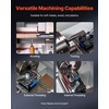 image:imageVEVOR Metal Lathe Machine 87 x 18 in Precision Bench Power Metal Lathe Automatic Feed 02500 RPM Variable Speed 1250W Brushless Motor for Processing Precision Parts Soft Metals Wood Plastics87 x 18 inAutomatic Feed