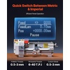 image:imageVEVOR Metal Lathe Machine 87 x 18 in Precision Bench Power Metal Lathe Automatic Feed 02500 RPM Variable Speed 1250W Brushless Motor for Processing Precision Parts Soft Metals Wood Plastics87 x 18 inAutomatic Feed