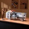 image:imageVEVOR Metal Lathe Machine 87 x 18 in Precision Bench Power Metal Lathe Automatic Feed 02500 RPM Variable Speed 1250W Brushless Motor for Processing Precision Parts Soft Metals Wood Plastics87 x 18 inAutomatic Feed