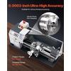 image:imageVEVOR Metal Lathe Machine 87 x 18 in Precision Bench Power Metal Lathe Automatic Feed 02500 RPM Variable Speed 1250W Brushless Motor for Processing Precision Parts Soft Metals Wood Plastics8 x 16Highquality