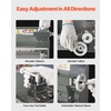 image:imageVEVOR Metal Lathe Machine 87 x 18 in Precision Bench Power Metal Lathe Automatic Feed 02500 RPM Variable Speed 1250W Brushless Motor for Processing Precision Parts Soft Metals Wood Plastics8 x 16Highquality