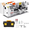 image:imageVEVOR Metal Lathe Machine 87 x 18 in Precision Bench Power Metal Lathe Automatic Feed 02500 RPM Variable Speed 1250W Brushless Motor for Processing Precision Parts Soft Metals Wood Plastics87 x 18 inAutomatic Feed