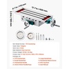 image:imageVEVOR Milling Working Table 177 X 67 Inch Compound Milling Machine Work Table 2 Axis 4 Ways Move Multifunction Milling Working Table Heavyduty Structurefor Milling and Drilling Machine