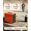image:imageVEVOR PCP Air Compressor 4500PSI Portable PCP Airgun Compressor with Builtin Converter AutoStop  DC12VAC120V  Oil amp WaterFree Paintball Tank Compressor Pump for Air Rifle Scuba Diving Bottle0