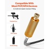 image:imageVEVOR PCP Air Compressor 4500PSI Portable PCP Airgun Compressor with Builtin Converter AutoStop  DC12VAC120V  Oil amp WaterFree Paintball Tank Compressor Pump for Air Rifle Scuba Diving Bottle0