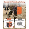 image:imageVEVOR PCP Air Compressor 4500PSI Portable PCP Airgun Compressor with Builtin Converter AutoStop  DC12VAC120V  Oil amp WaterFree Paintball Tank Compressor Pump for Air Rifle Scuba Diving Bottle0