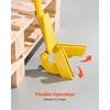 image:imageVEVOR Pallet Buster Tool with 41 Carbon Steel Handle Heavy Duty Wrecking Pry Bar Articulating Head Deck Board Removal Tool for NonDamaging Wooden Pallet amp Deck Removal41 Long Handle