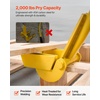 image:imageVEVOR Pallet Buster Tool with 41 Carbon Steel Handle Heavy Duty Wrecking Pry Bar Articulating Head Deck Board Removal Tool for NonDamaging Wooden Pallet amp Deck Removal41 Long Handle