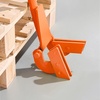 image:imageVEVOR Pallet Buster Tool with 41 Carbon Steel Handle Heavy Duty Wrecking Pry Bar Articulating Head Deck Board Removal Tool for NonDamaging Wooden Pallet amp Deck Removal45 Long Handle
