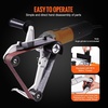 image:imageVEVOR Pipe Tube Polisher Sander 1000W Pipe Belt Sander with 6 Variable Speeds 11003200rpm Professional Belt Sander Grinding Machine with 100PCS Sanding Belts for Burnishing Finishing Rust Removal10PCS Belts