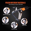 image:imageVEVOR Pipe Tube Polisher Sander 1000W Pipe Belt Sander with 6 Variable Speeds 11003200rpm Professional Belt Sander Grinding Machine with 100PCS Sanding Belts for Burnishing Finishing Rust Removal50PCS Belts