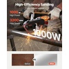 image:imageVEVOR Pipe Tube Polisher Sander 1000W Pipe Belt Sander with 6 Variable Speeds 11003200rpm Professional Belt Sander Grinding Machine with 100PCS Sanding Belts for Burnishing Finishing Rust Removal100PCS Belts