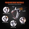 image:imageVEVOR Pipe Tube Polisher Sander 1000W Pipe Belt Sander with 6 Variable Speeds 11003200rpm Professional Belt Sander Grinding Machine with 100PCS Sanding Belts for Burnishing Finishing Rust Removal10PCS Belts