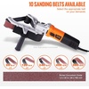 image:imageVEVOR Pipe Tube Polisher Sander 1000W Pipe Belt Sander with 6 Variable Speeds 11003200rpm Professional Belt Sander Grinding Machine with 100PCS Sanding Belts for Burnishing Finishing Rust Removal10PCS Belts