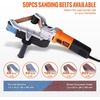 image:imageVEVOR Pipe Tube Polisher Sander 1000W Pipe Belt Sander with 6 Variable Speeds 11003200rpm Professional Belt Sander Grinding Machine with 100PCS Sanding Belts for Burnishing Finishing Rust Removal50PCS Belts