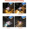 image:imageVEVOR Plasma Cutter 50A NonTouch Pilot Arc Plasma Cutting Machine 110V220V Dual Voltage Digital Display IGBT Inverter  with 2T4T Function amp Adjustable PAPT Time for Home Repairs Workshops