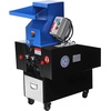 image:imageVEVOR Plastic Shredder Crusher 10HP75KW Plastic Grinder Granulator 250450kgh Capacity Pulverizer Recycling Machine with Wheels SDK11 Blade amp 10mm Mesh for PVC PTFE 220V 60Hz 3Phase3HP 22KW
