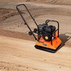 image:imageVEVOR Plate Compactor 28 HP 785CC Gas Engine 5250 VPM 1920 lbs Force Vibratory Compaction Tamper with 187 x 118 inch Plate for Walkways Patios Asphalts Paver Landscaping EPA Compliant394 x 1575 x 3543 in  1000 x 400 x 900 mm