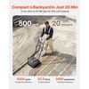 image:imageVEVOR Plate Compactor 28 HP 785CC Gas Engine 5250 VPM 1920 lbs Force Vibratory Compaction Tamper with 187 x 118 inch Plate for Walkways Patios Asphalts Paver Landscaping EPA Compliant4272 x 134 x 333 in