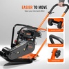 image:imageVEVOR Plate Compactor 28 HP 785CC Gas Engine 5250 VPM 1920 lbs Force Vibratory Compaction Tamper with 187 x 118 inch Plate for Walkways Patios Asphalts Paver Landscaping EPA Compliant212 x 145 x 374 in