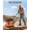 image:imageVEVOR Plate Compactor 28 HP 785CC Gas Engine 5250 VPM 1920 lbs Force Vibratory Compaction Tamper with 187 x 118 inch Plate for Walkways Patios Asphalts Paver Landscaping EPA Compliant394 x 1575 x 3543 in  1000 x 400 x 900 mm