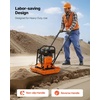 image:imageVEVOR Plate Compactor 28 HP 785CC Gas Engine 5250 VPM 1920 lbs Force Vibratory Compaction Tamper with 187 x 118 inch Plate for Walkways Patios Asphalts Paver Landscaping EPA Compliant3543 x 1732 x 3622 in  900 x 440 x 920 mm