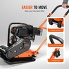 image:imageVEVOR Plate Compactor 28 HP 785CC Gas Engine 5250 VPM 1920 lbs Force Vibratory Compaction Tamper with 187 x 118 inch Plate for Walkways Patios Asphalts Paver Landscaping EPA Compliant378 x 1457 x 382 in