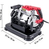 image:imageVEVOR Portable Band Saw 110V Removable Alloy Steel Base 5 Inch Cutting Capacity Hand held Variable Speed Portable Bandsaw 10Amp Motor Deep Cut Band saw for Metal Woodwith Base